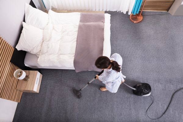 Bedroom Carpet Cleaning in Yukon